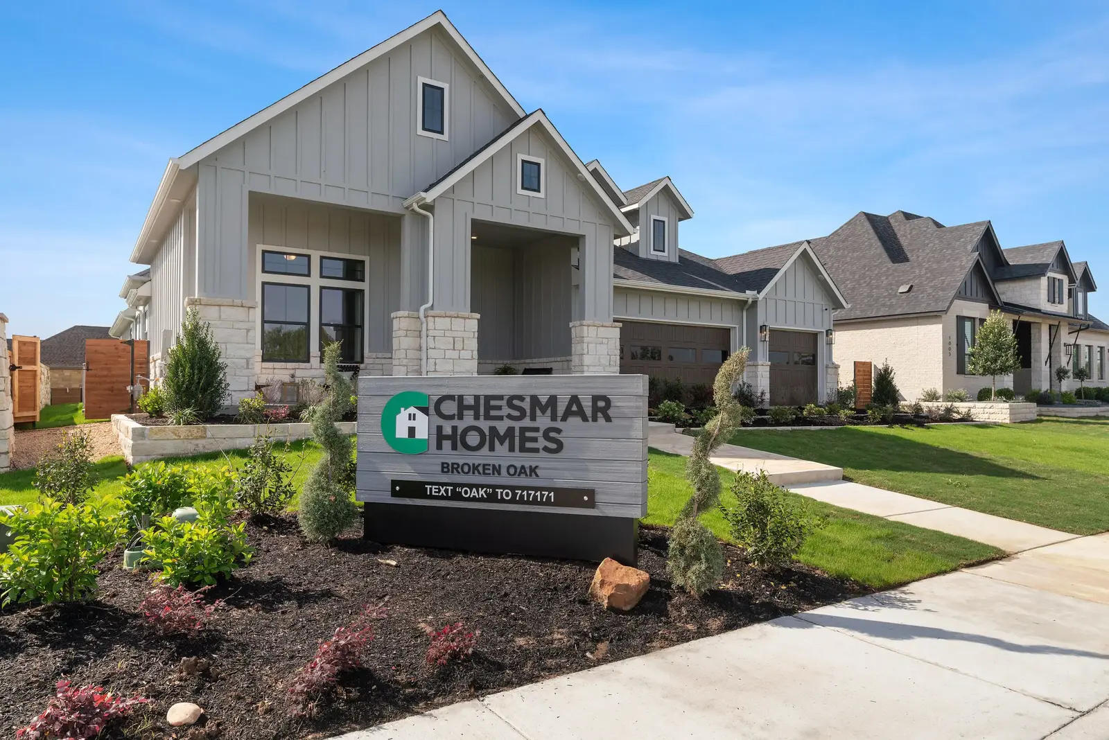 Chesmar Homes model in Broken Oak, Georgetown