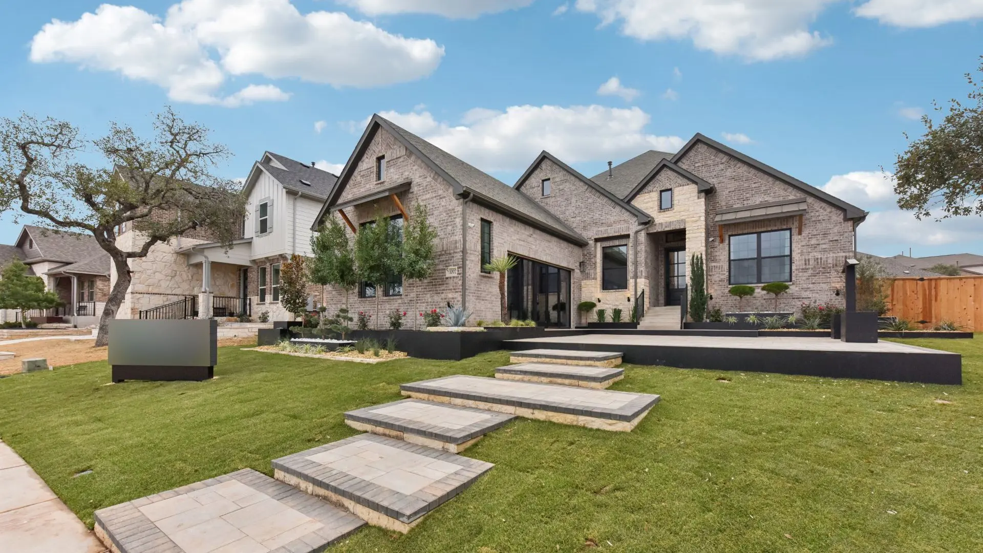 Chesmar Homes model in Parkside on the River, Georgetown